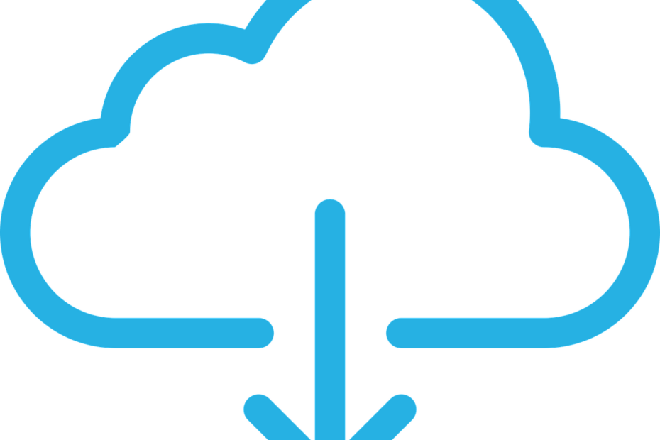 Free download cloud file download vector