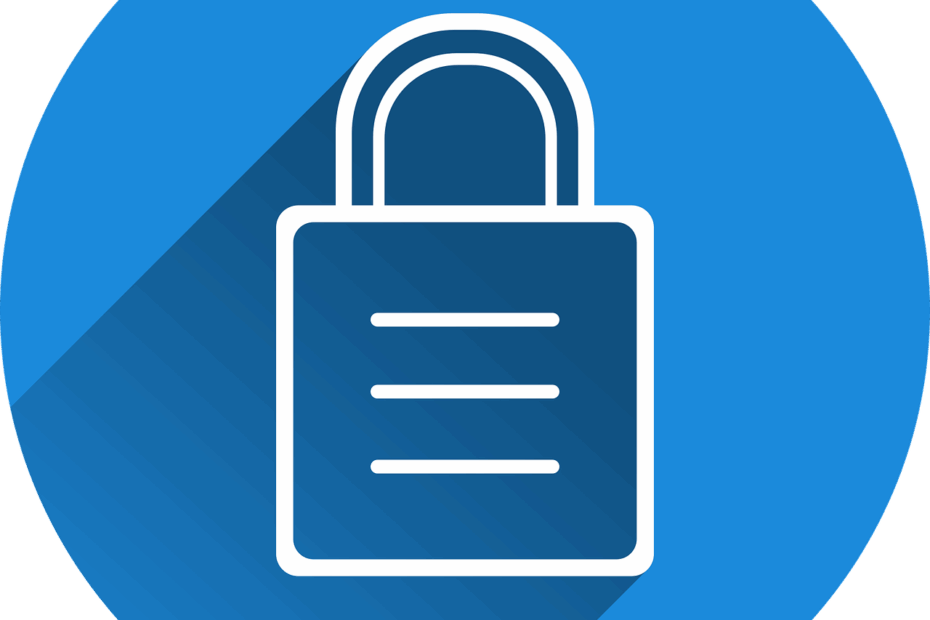 Free castle security locked vector