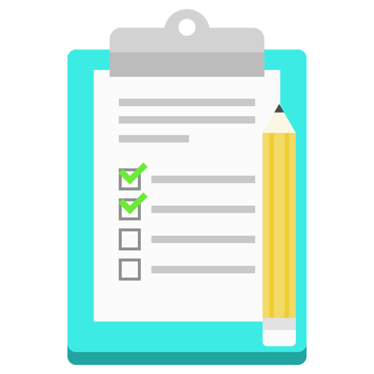 Free list notes icon illustration